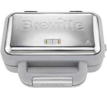 Вафельниця Breville DuraCeramic VST072 Silver 224986 фото