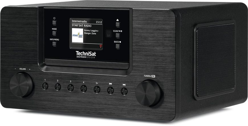 Радиоприемник TechniSat DigitRadio 570 CD IR Black 461720 фото