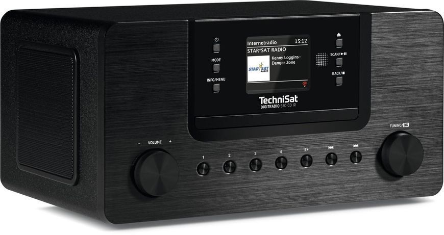 Радиоприемник TechniSat DigitRadio 570 CD IR Black 461720 фото