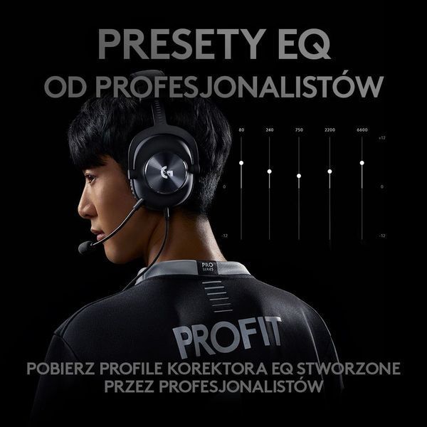 Комп'ютерна гарнітура Logitech G PRO X Gaming Headset Black (981-000818) 230328 фото