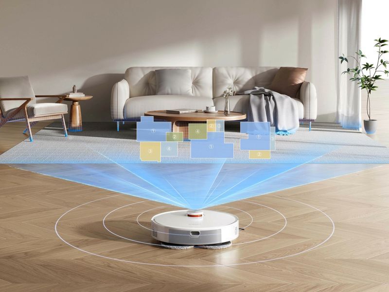 Робот-пилосос з вологим прибиранням Xiaomi Robot Vacuum S40 Pro White 617629 фото