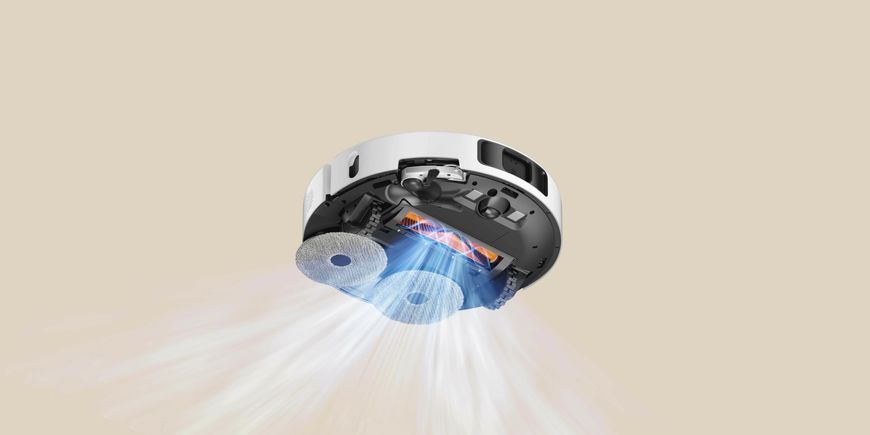 Робот-пилосос з вологим прибиранням Xiaomi Robot Vacuum S40 Pro White 617629 фото