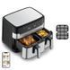 Мультипіч (аерофритюрниця) Tefal Dual Easy Fry & Grill Air Fryer EY905D10 510587 фото 1