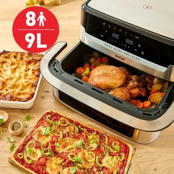 Мультипіч Tefal Dual Easy Fry Flex EY922D 617163 фото