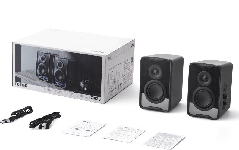 Акустичні колонки Edifier QR30 Black 2.0 30W Bluetooth 589454 фото
