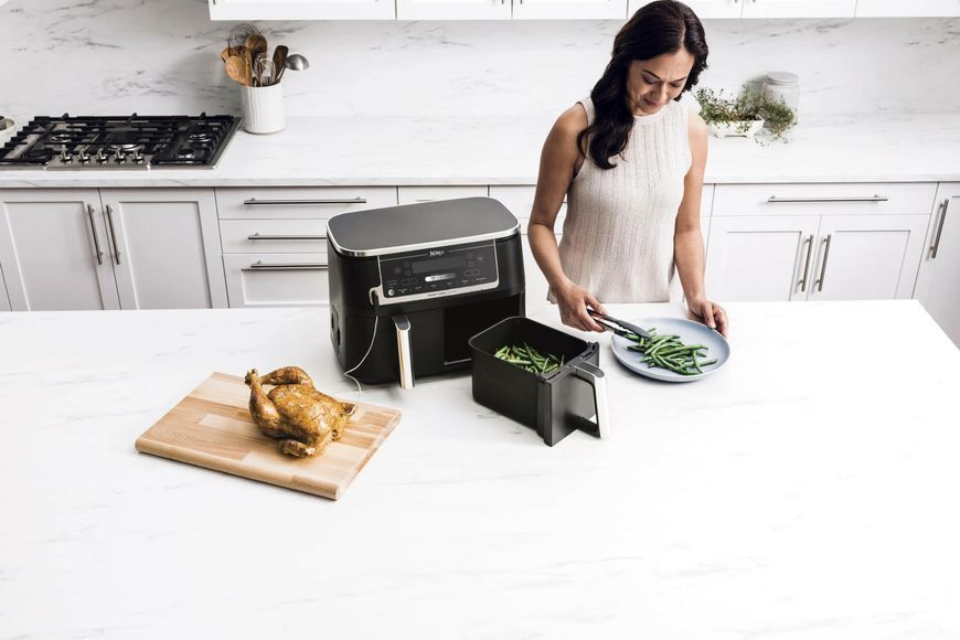 Мультипіч (аерофритюрниця) Ninja Foodi Max Dual Zone Smart Cook AF451EU 510570 фото