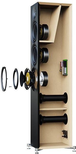 Акустичні колонки Elac Debut 3.0 F6.3 Black 601672 фото