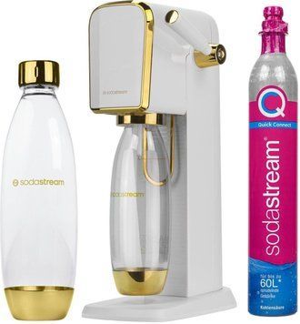 Сифон для газування води SodaStream Art White/Gold 610628 фото