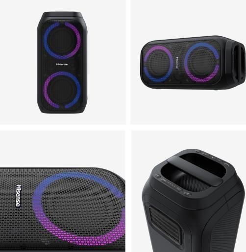 Портативная колонка Hisense Party Rocket HP160 Black 609368 фото