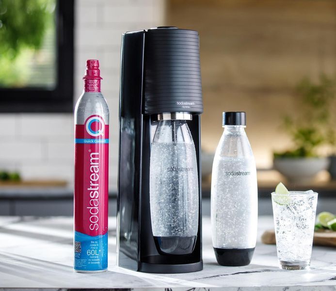 Сифон для газирования воды Sodastream Terra Black 353922 фото