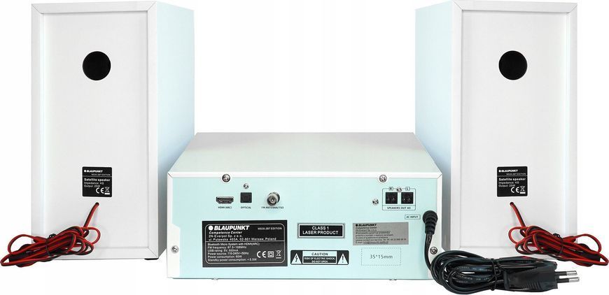 Музыкальный центр Blaupunkt MS30.2BT White 618350 фото