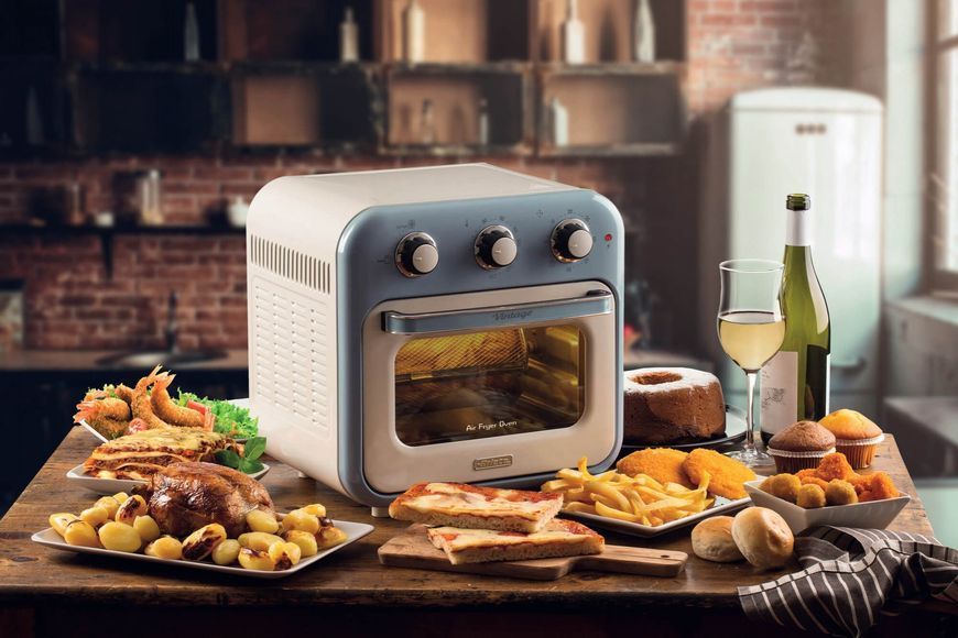 Мультипечь (аэрофритюрница) Ariete Air Fryer Oven Vintage 4632/05 (00C463205AR0) 552238 фото