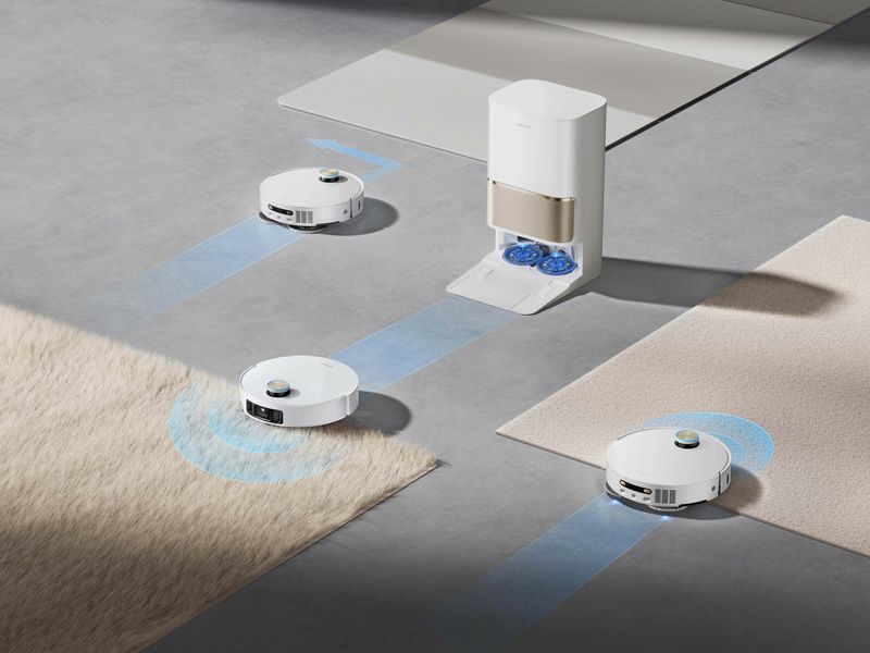Робот-пилосос з вологим прибиранням Dreame Bot L50 Pro Ultra (RLL84CE) White 573167 фото