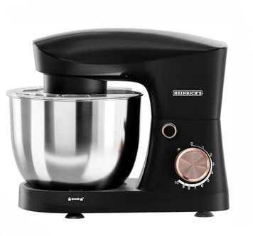 Кухонна машина (планетарний міксер) Heinrich's HKM 8077 Чорний 622483 фото